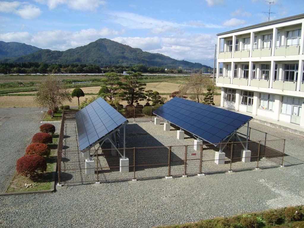 盛岡市飯岡中学校太陽光発電設備設置工事